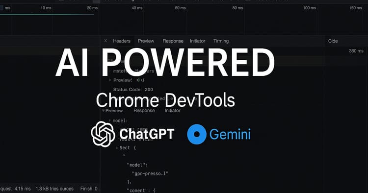 AI Powered Chrome DevTools